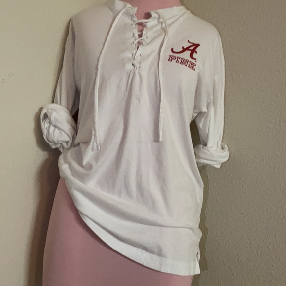 Vs PINK ALABAMA LONG SLEEVE TOP - Picture 2 of 9